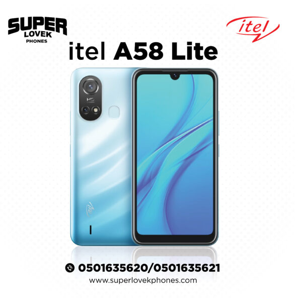 an image of itel a58 lite