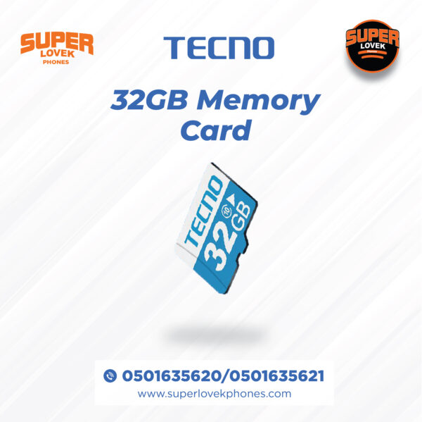 32GB TECNO MEMORY CARD